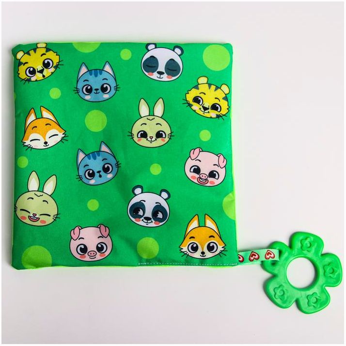 Игрушка - шуршалка «Петелька», зеленый артикул анонс 5358986