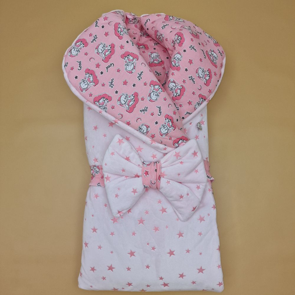 Картинка Конверт - одеяло трансформер на пуговицах и молнии ассорти (плюш/кулирка) (№7504-0-1) цвета в ассортименте от магазина Мир детей Товары для Новорожденных